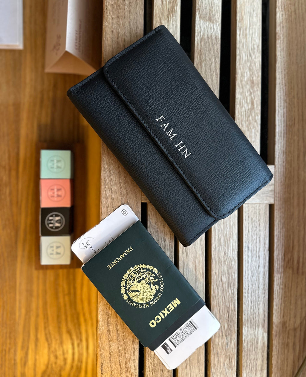 PORTA PASAPORTE FAMILIAR