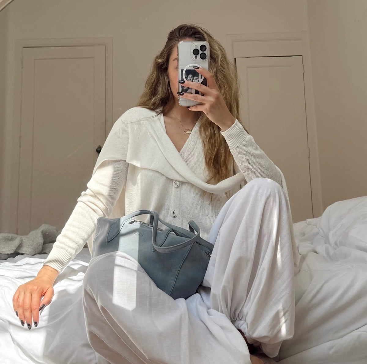 TOTE VICTORIA BABY BLUE