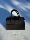 MANHATTAN MINI SUEDE NEGRA